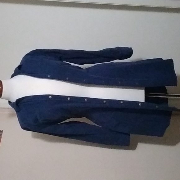 NWT Navy Corduroy Dress XS - Picture 10 of 10